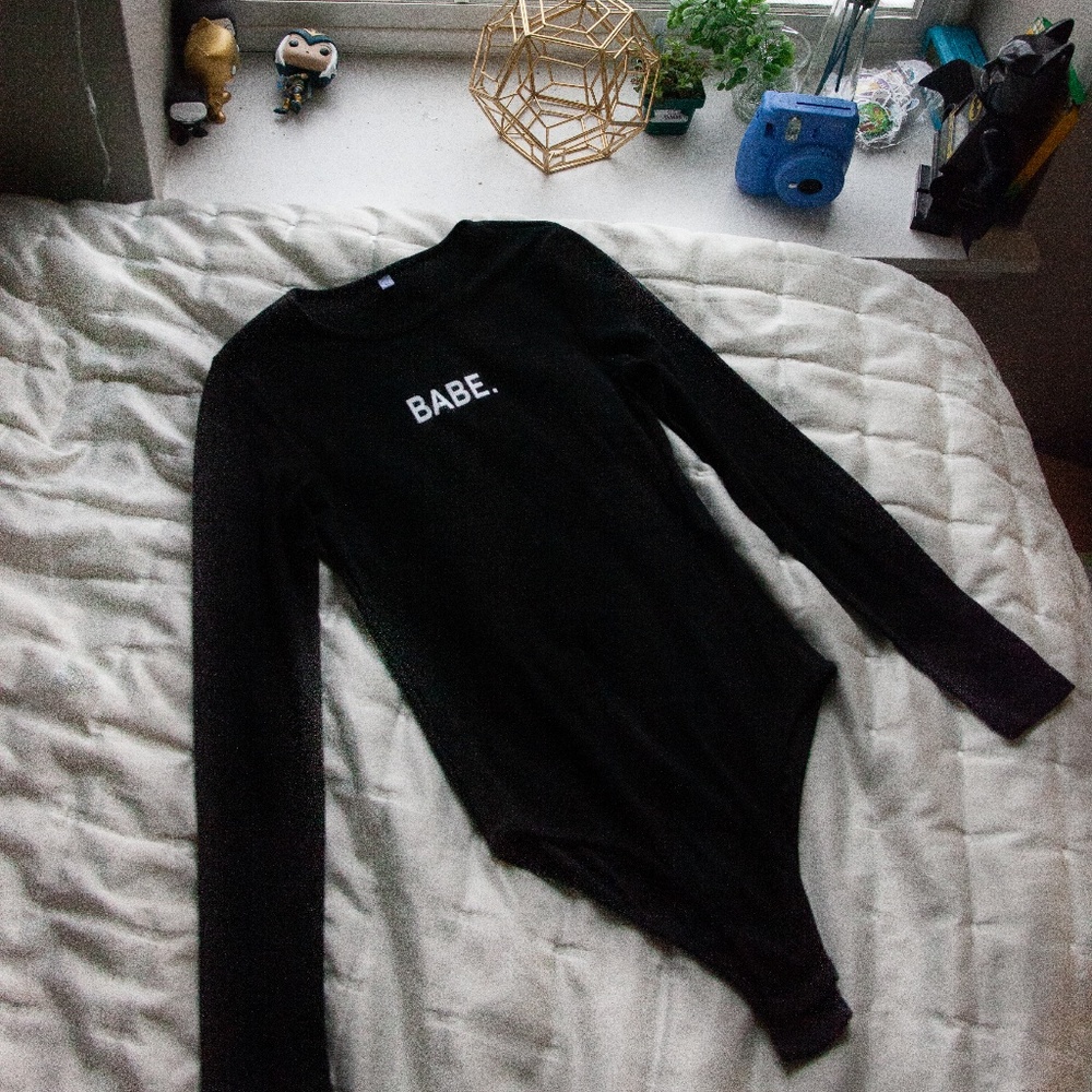 Babe Long Sleeve Body Suit